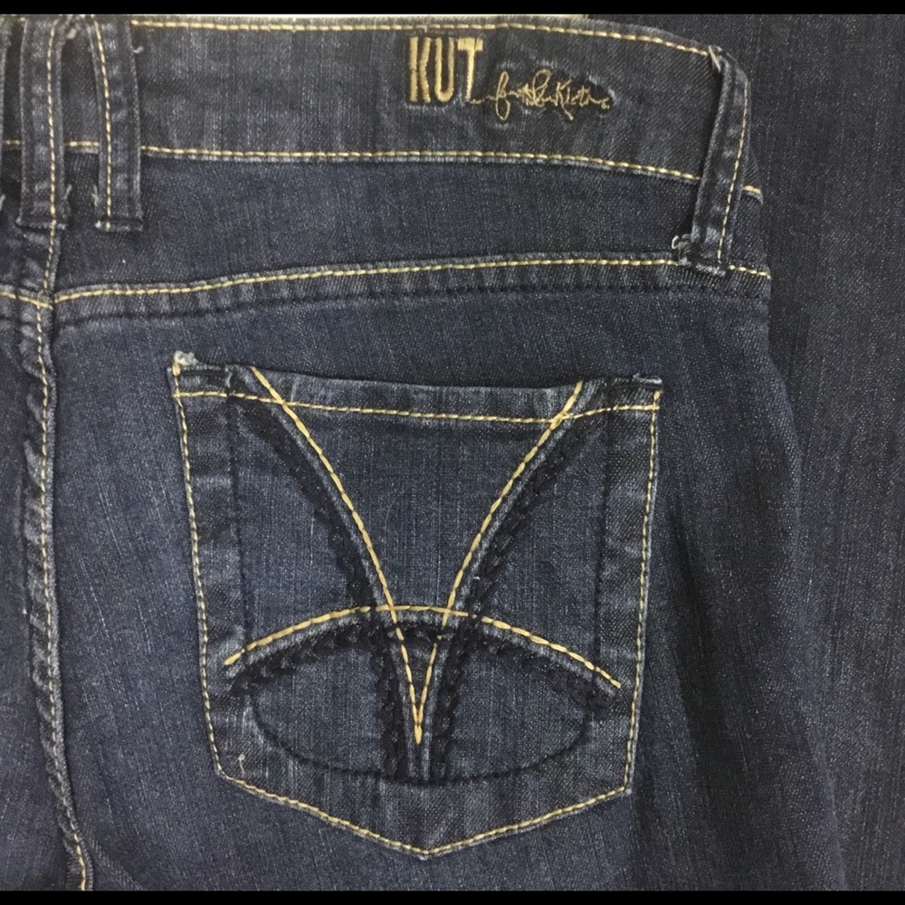 Kut From The Kloth Boyfriend Cropped Skinny Jeans - Picture 2 of 8